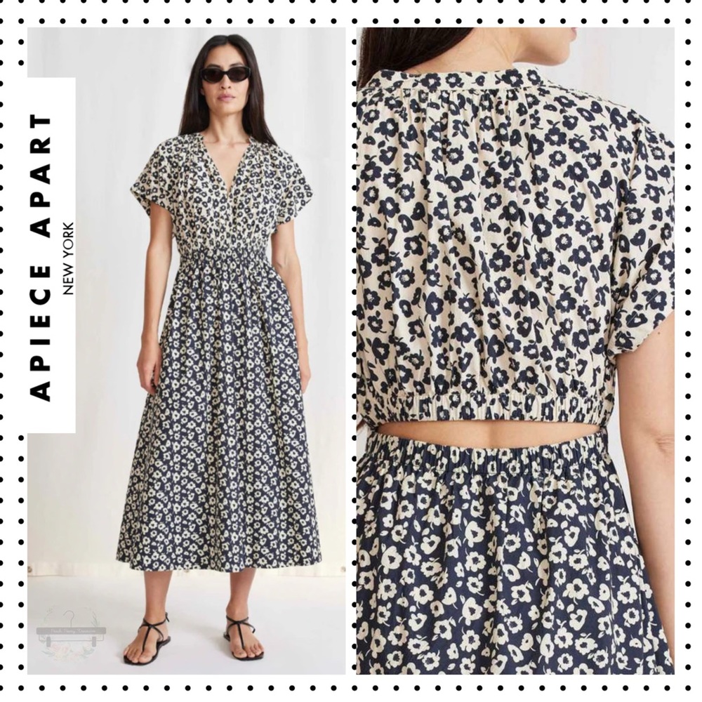 Apiece Apart - Fabiana Cut Out Maxi Dress L